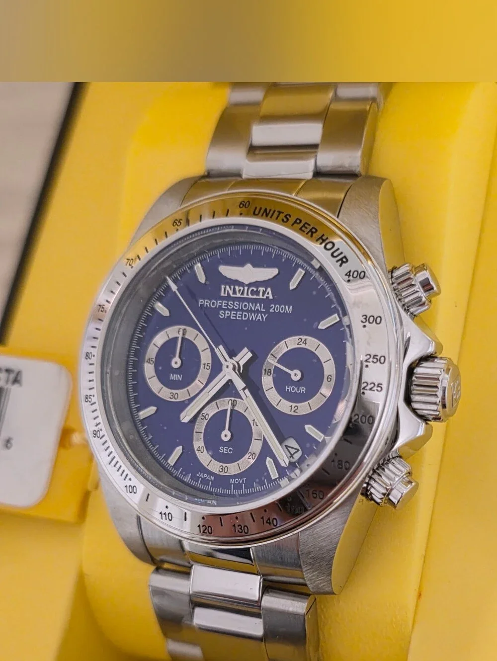 447. Invicta Speedway Torvane Men's Watch - 39.5mm, Steel (14382)